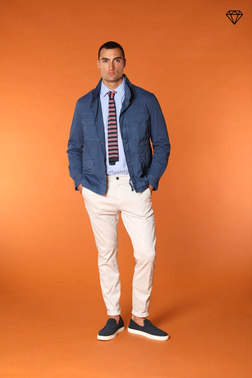 Field Jacket M74 Men in lightweight stretch Pima cotton twill ① sold by Mason's product image thumbnail 4