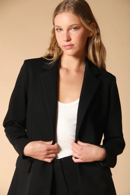 Irene women's long blazer in jersey sold by Mason's