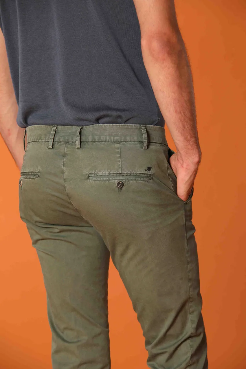 Milano Essential men's chino pants in stretch twill extra slim fit sold by Mason's product image thumbnail 2