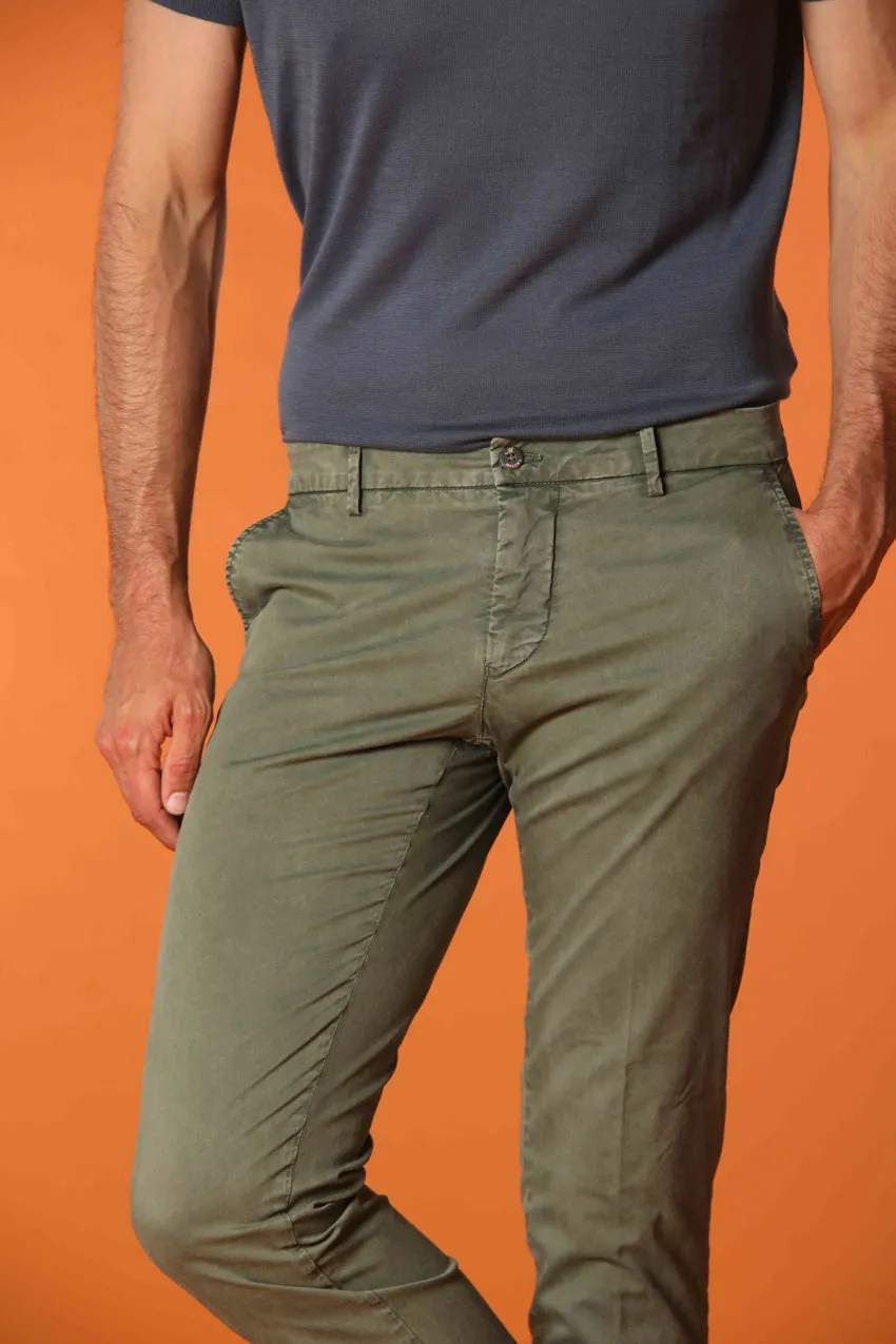 Milano Essential men's chino pants in stretch twill extra slim fit sold by Mason's product image thumbnail 3