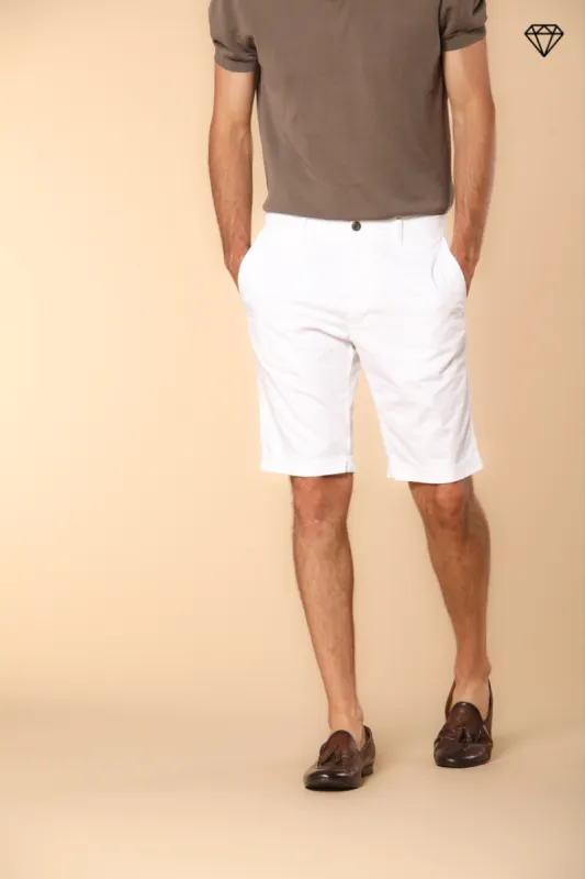 London men's chino bermuda shorts in Pima cotton Regular fit ① sold by Mason's