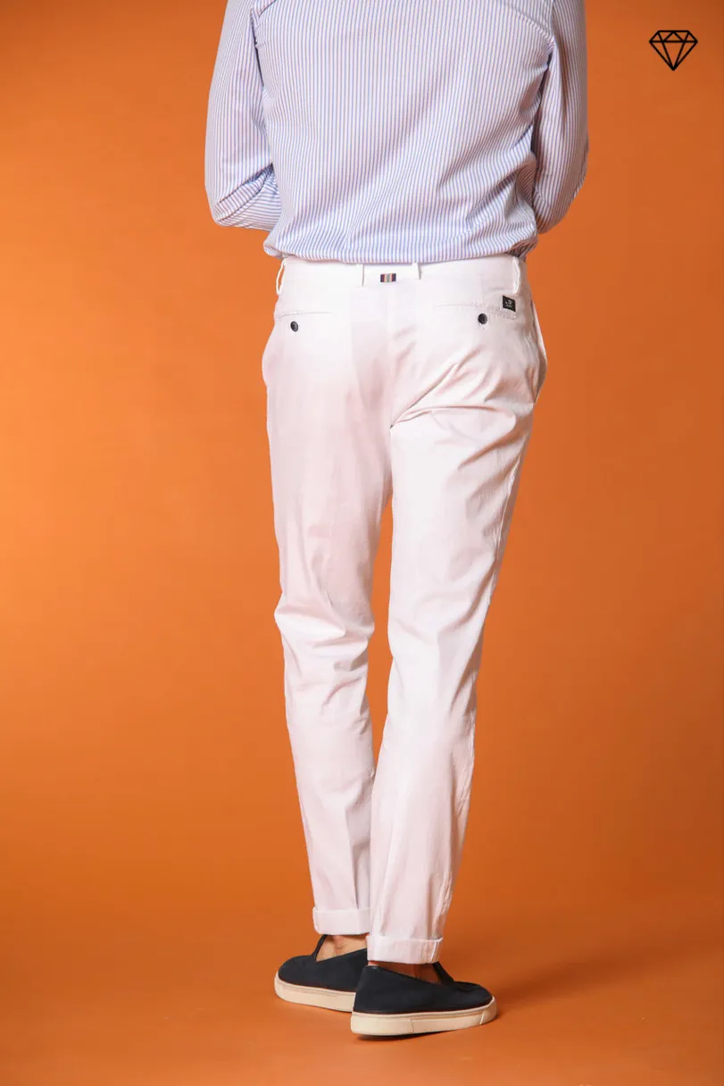 New York men's chino pants in stretch satin regular fit ① sold by Mason's product image thumbnail 5