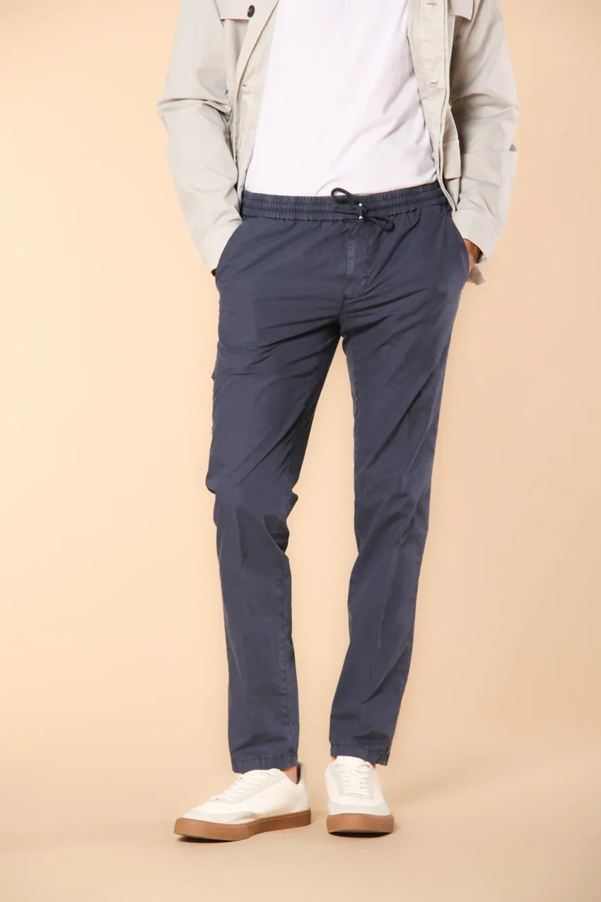 New York Sack men's chino pants in cotton and tencel parachute fabric regular fit sold by Mason's