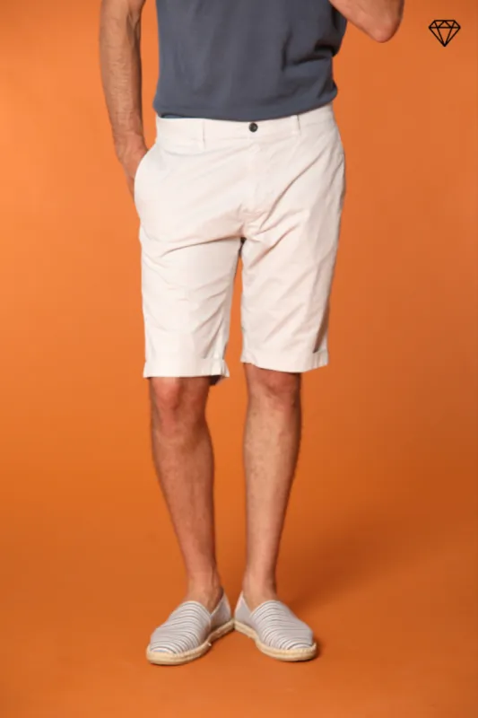 London men's chino bermuda shorts in Pima Cotton Regular fit  ① sold by Mason's
