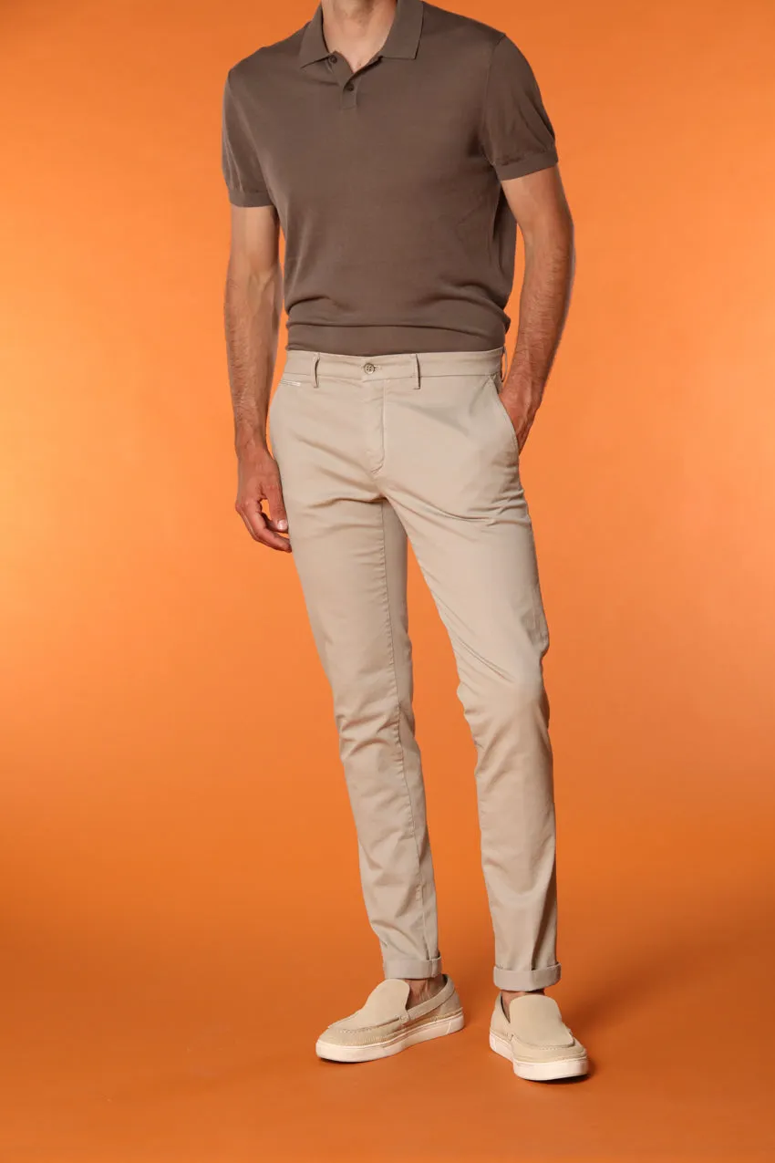 Forte Dei Marmi stripes men's chino pants in fine tricot extra slim fit sold by Mason's