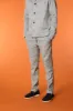 New York Sack men's chino pants in lightweight linen and cotton fabric regular fit sold by Mason's