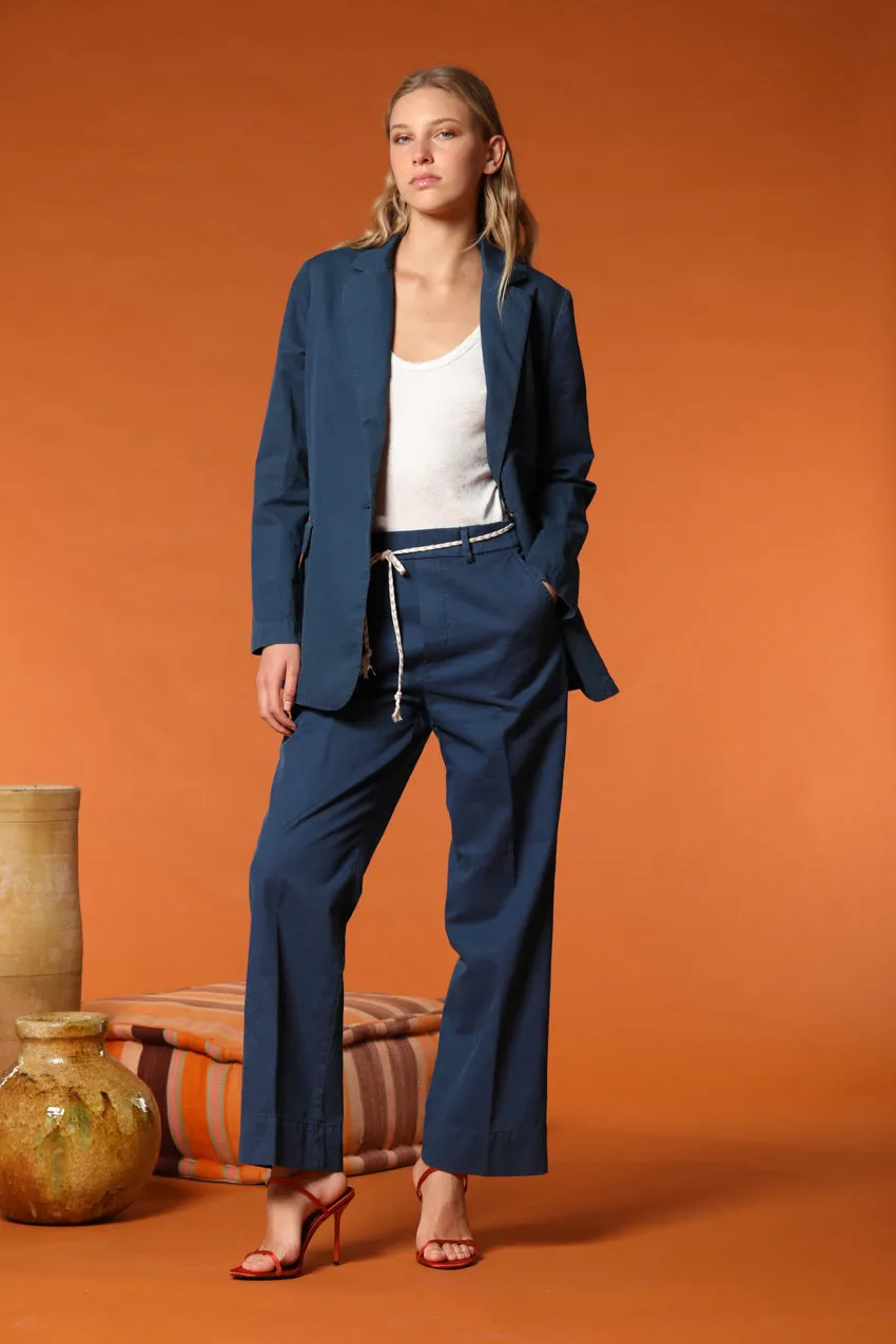 Irene women's blazer in linen and cotton twill sold by Mason's product image thumbnail 2