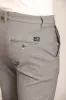 New York men's chino pants in cotton modal with micro patterned regular fit sold by Mason's