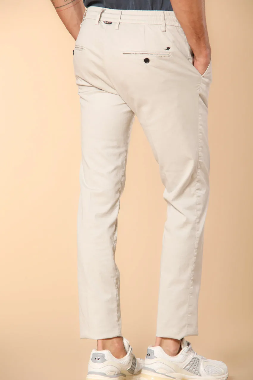 Milano Jogger men's chino jogger in cotton and tencel extra slim fit sold by Mason's product image thumbnail 5