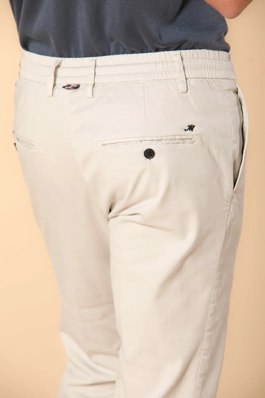 Milano Jogger men's chino jogger in cotton and tencel extra slim fit sold by Mason's product image thumbnail 2