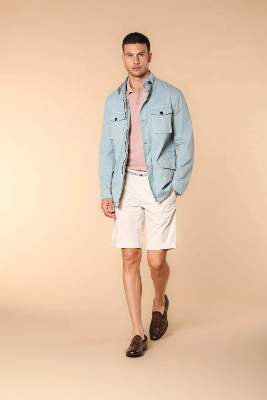 New York Summer men's chino bermuda shorts in Pima cotton Regular fit sold by Mason's product image thumbnail 3
