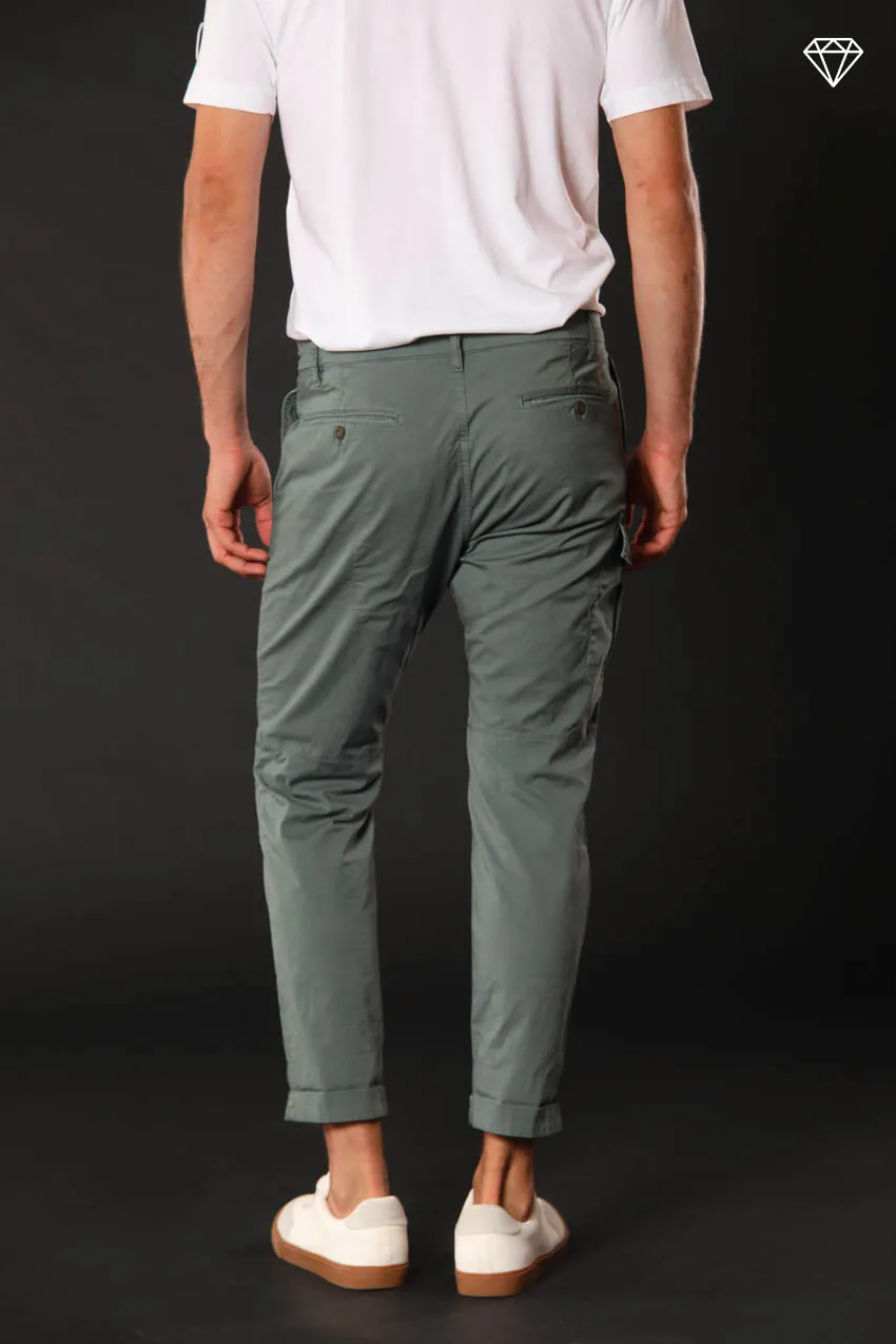 George Coolpocket men's cargo pants in lightweight pima cotton logo edition carrot fit ① sold by Mason's product image thumbnail 5