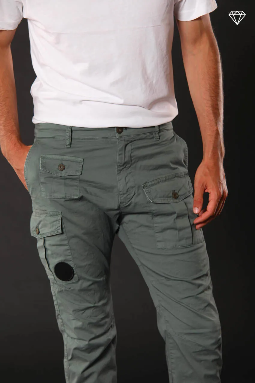 George Coolpocket men's cargo pants in lightweight pima cotton logo edition carrot fit ① sold by Mason's product image thumbnail 3