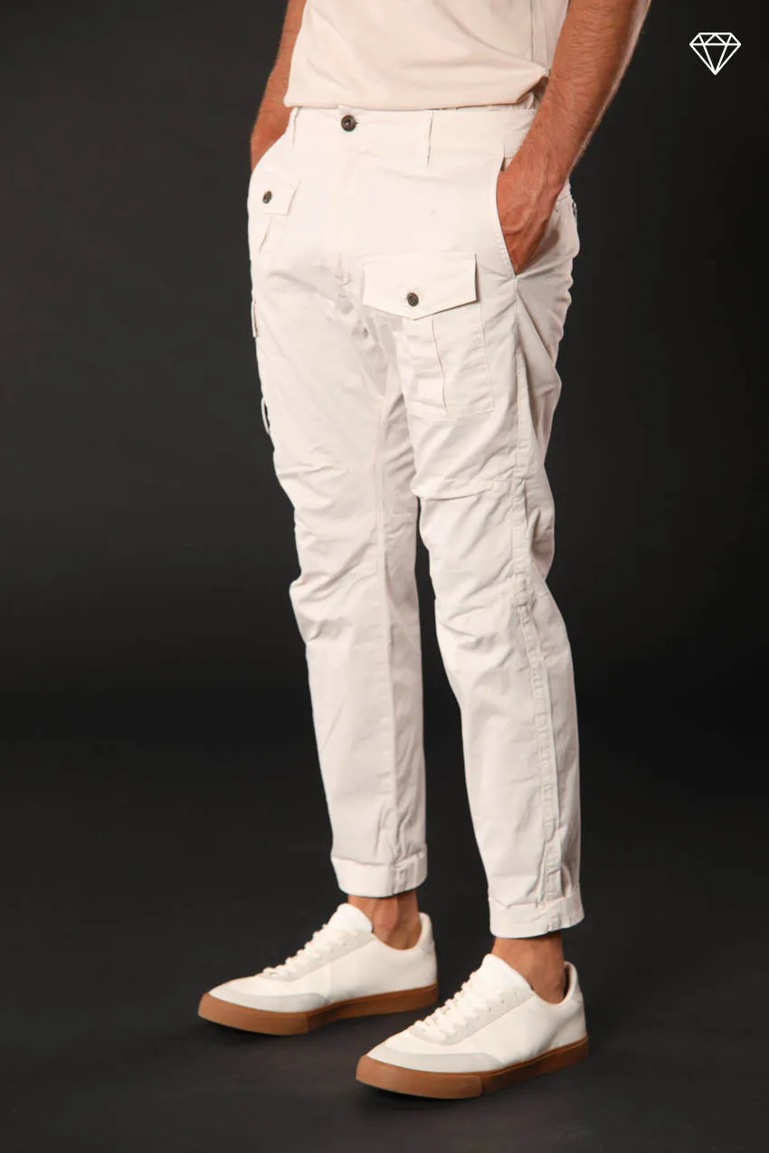 George Coolpocket men's cargo pants in lightweight pima cotton logo edition carrot fit ① sold by Mason's product image thumbnail 4