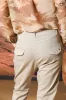 Malibu Jogger women's chino pants in gabardine carrot fit ① sold by Mason's