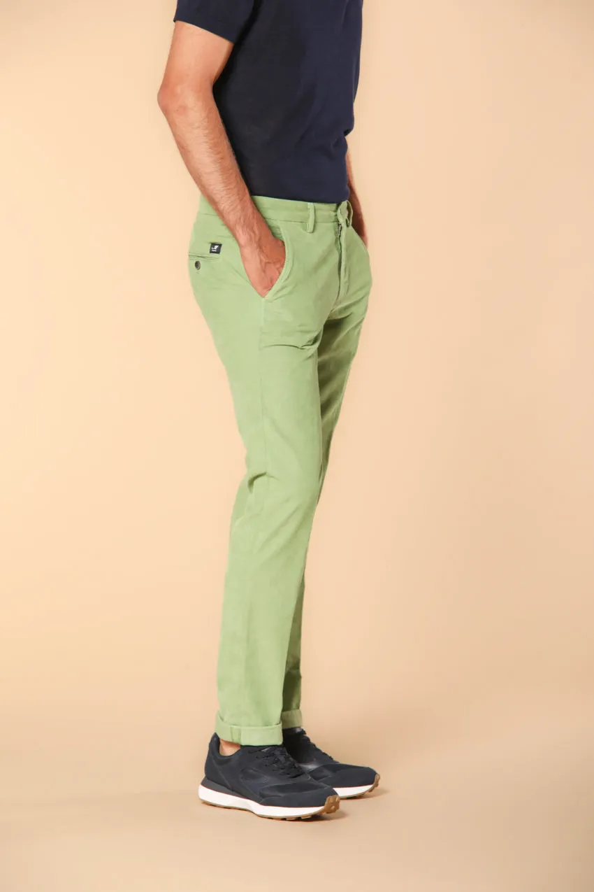 Torino men's chino pants tailored in light velvet slim fit. sold by Mason's product image thumbnail 4