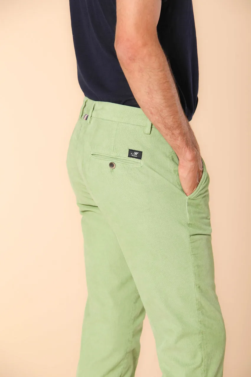 Torino men's chino pants tailored in light velvet slim fit. sold by Mason's product image thumbnail 2