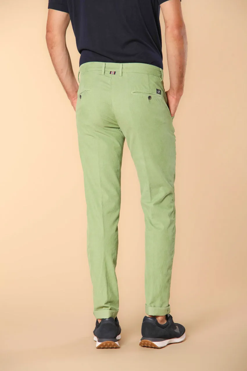 Torino men's chino pants tailored in light velvet slim fit. sold by Mason's product image thumbnail 5