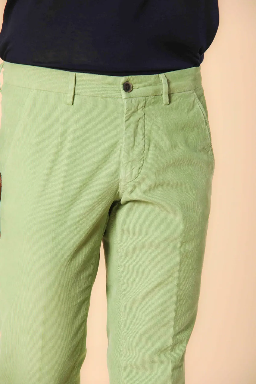 Torino men's chino pants tailored in light velvet slim fit. sold by Mason's product image thumbnail 3