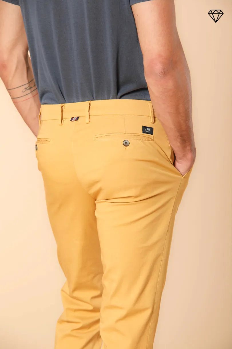 New York men's chino pants in stretch satin regular fit ① sold by Mason's product image thumbnail 2