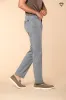 New York men's chino pants in stretch satin regular fit ① sold by Mason's