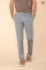 New York men's chino pants in stretch satin regular fit ① sold by Mason's