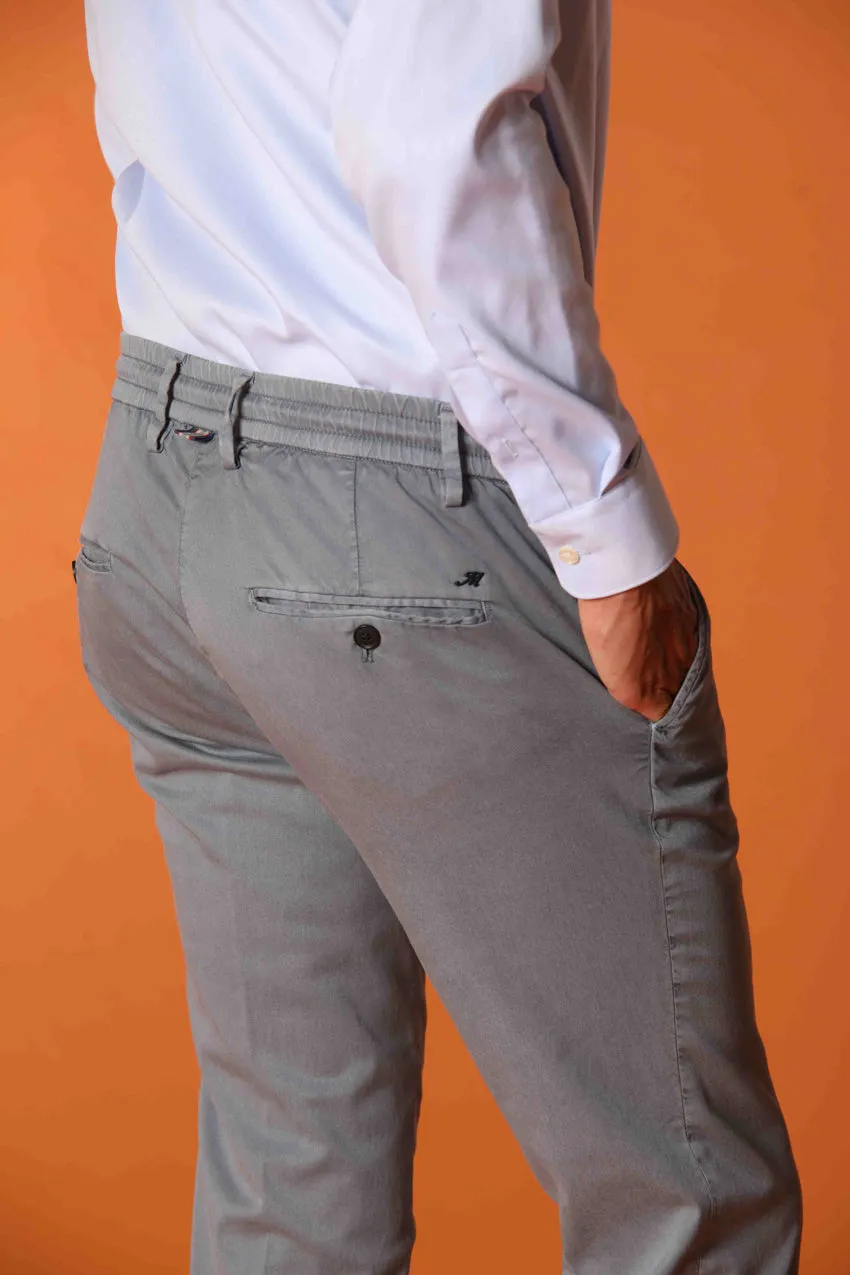 Milano Jogger men's chino jogger in cotton and tencel extra slim fit sold by Mason's product image thumbnail 2