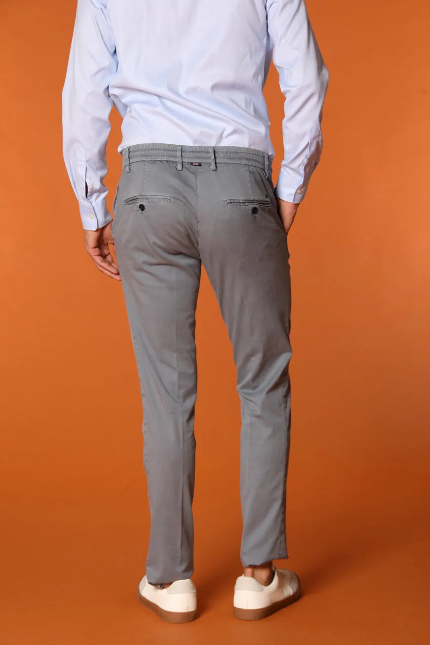 Milano Jogger men's chino jogger in cotton and tencel extra slim fit sold by Mason's product image thumbnail 5