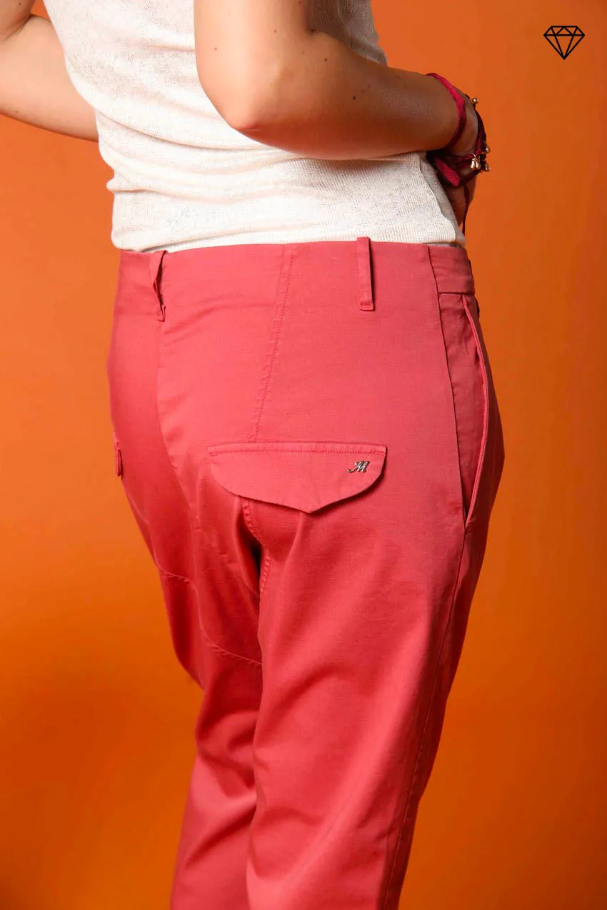 Malibu Jogger women's chino pants in gabardine carrot fit ① sold by Mason's product image thumbnail 2