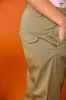 Malibu Jogger women's chino pants in gabardine carrot fit ① sold by Mason's
