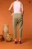 Malibu Jogger women's chino pants in gabardine carrot fit ① sold by Mason's