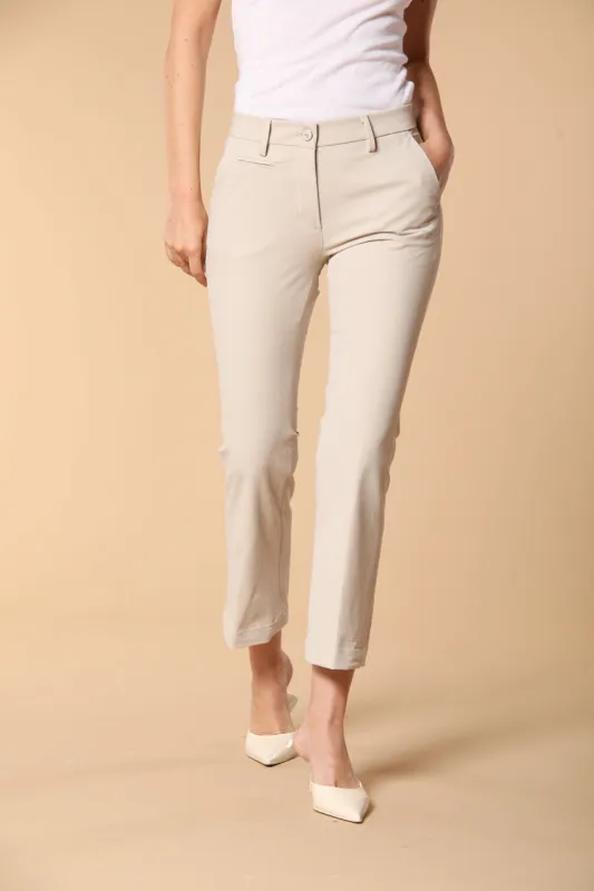 New York Trumpet women's chino pants in twill slim fit  sold by Mason's