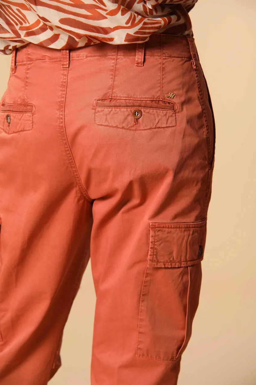 Judy Archivio women's cargo pants stretch cotton twill relaxed fit sold by Mason's product image thumbnail 3