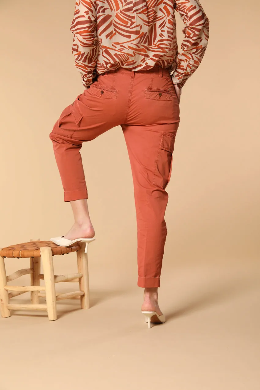 Judy Archivio women's cargo pants stretch cotton twill relaxed fit sold by Mason's product image thumbnail 5