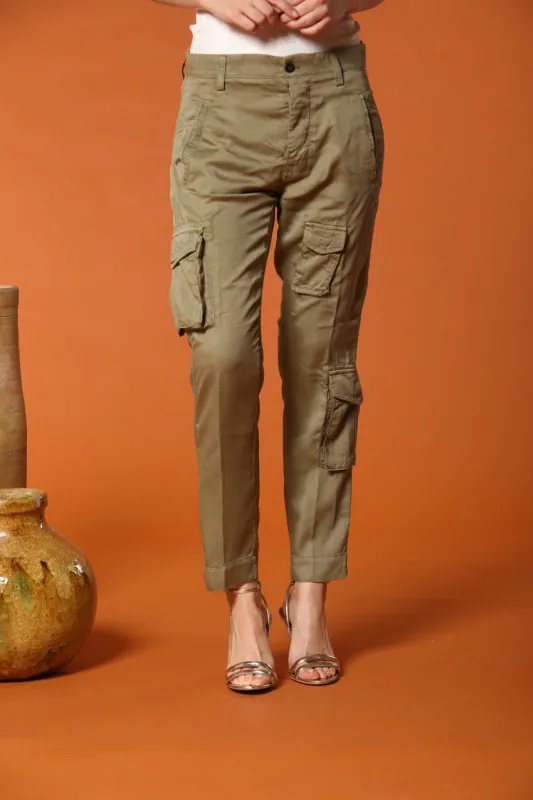 Asia Snake women's cargo pants in modal relaxed fit  sold by Mason's
