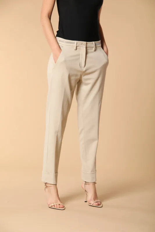 New York Carrot women's chino pants in jersey carrot fit sold by Mason's