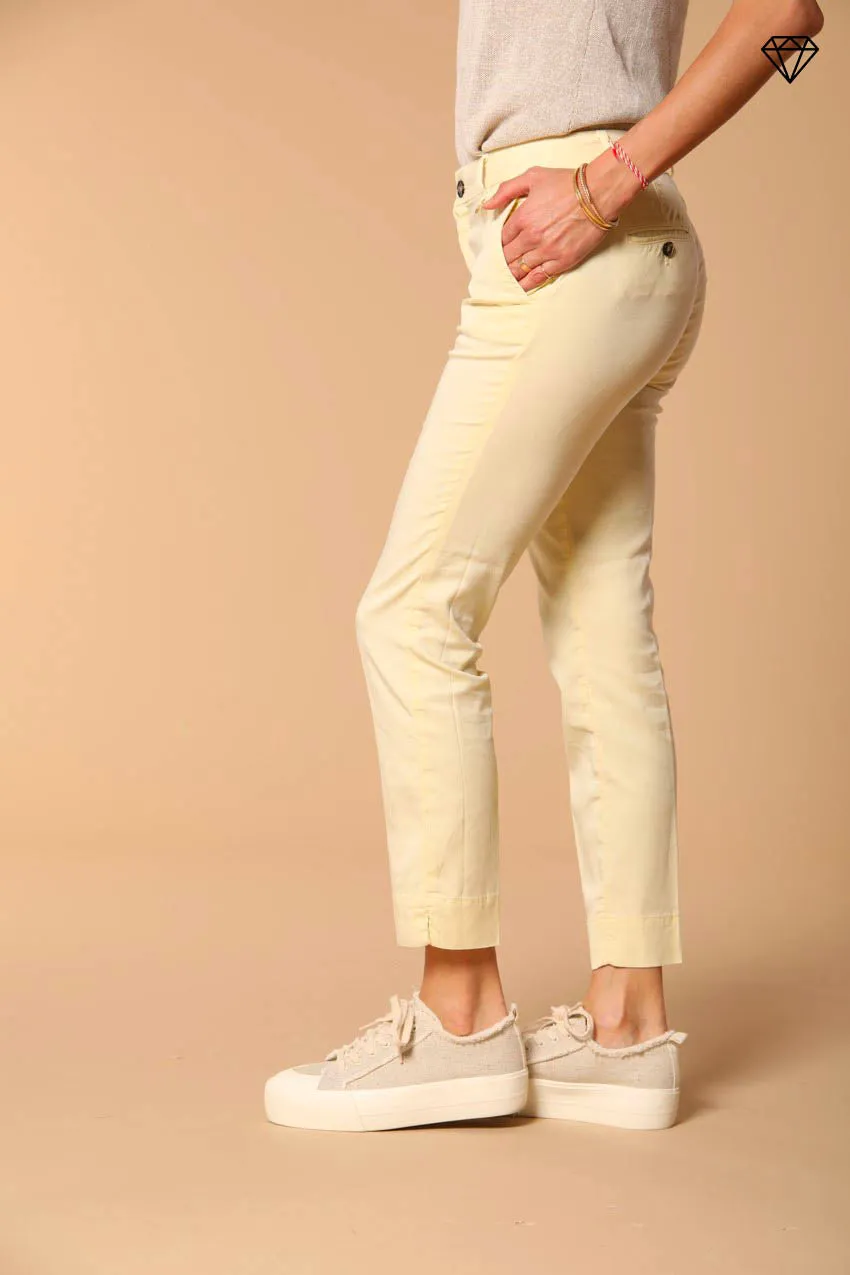 Jaqueline women's chino capri trousers in twill slim fit ① sold by Mason's product image thumbnail 3