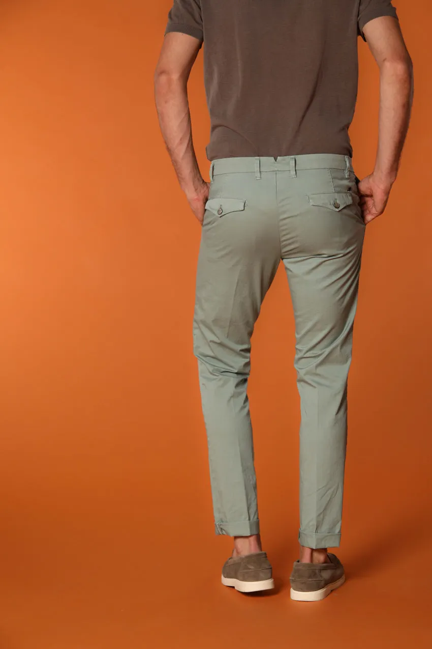 New York City men's chino pants in lightweight stretch pima cotton twill regular fit sold by Mason's product image thumbnail 2