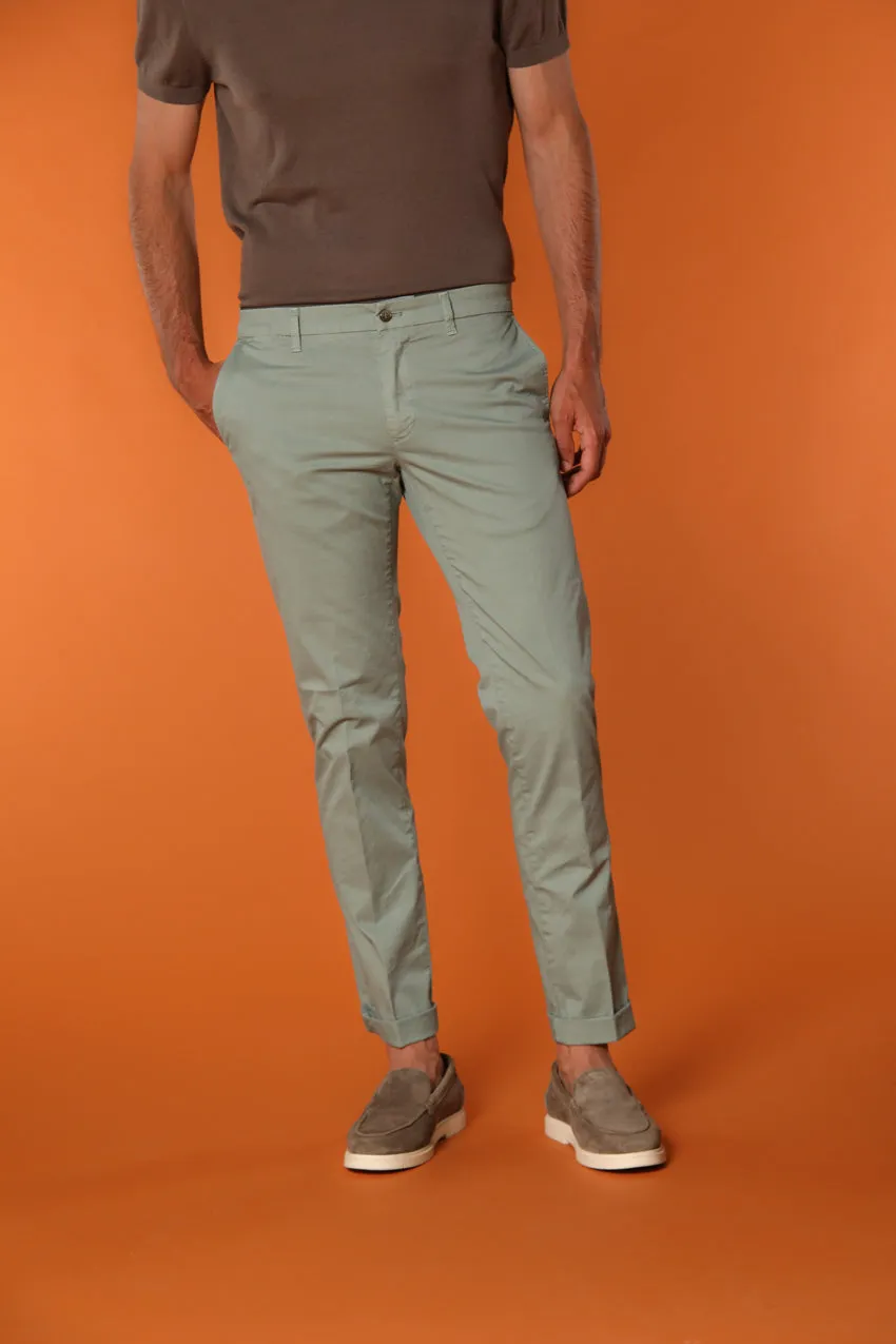New York City men's chino pants in lightweight stretch pima cotton twill regular fit sold by Mason's product image thumbnail 4