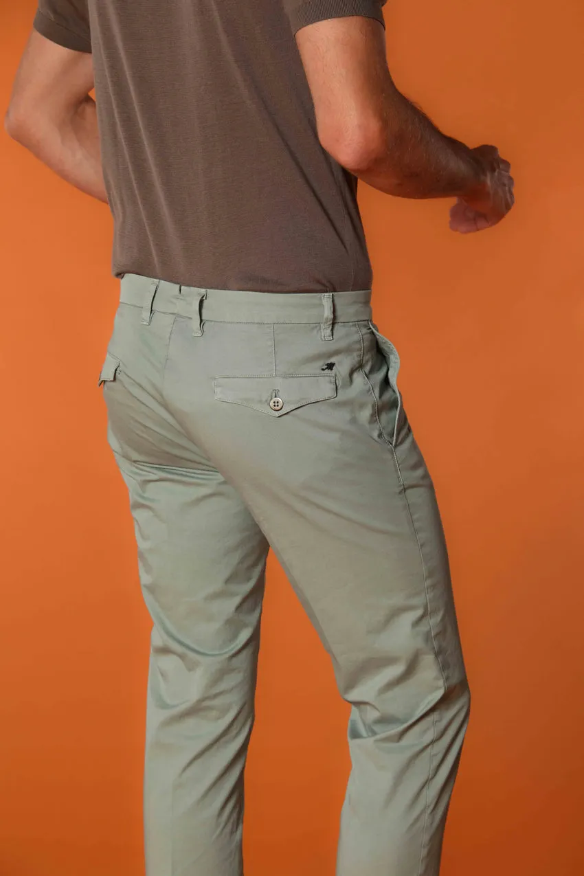 New York City men's chino pants in lightweight stretch pima cotton twill regular fit sold by Mason's product image thumbnail 3