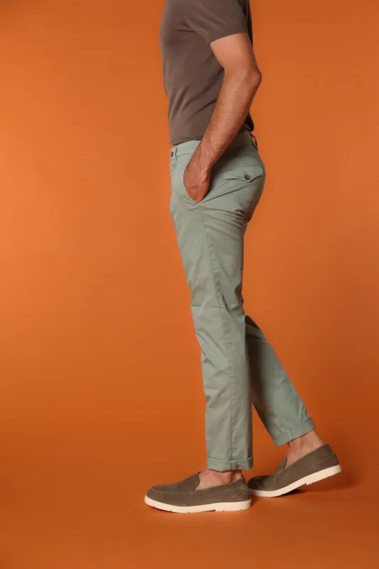 New York City men's chino pants in lightweight stretch pima cotton twill regular fit sold by Mason's