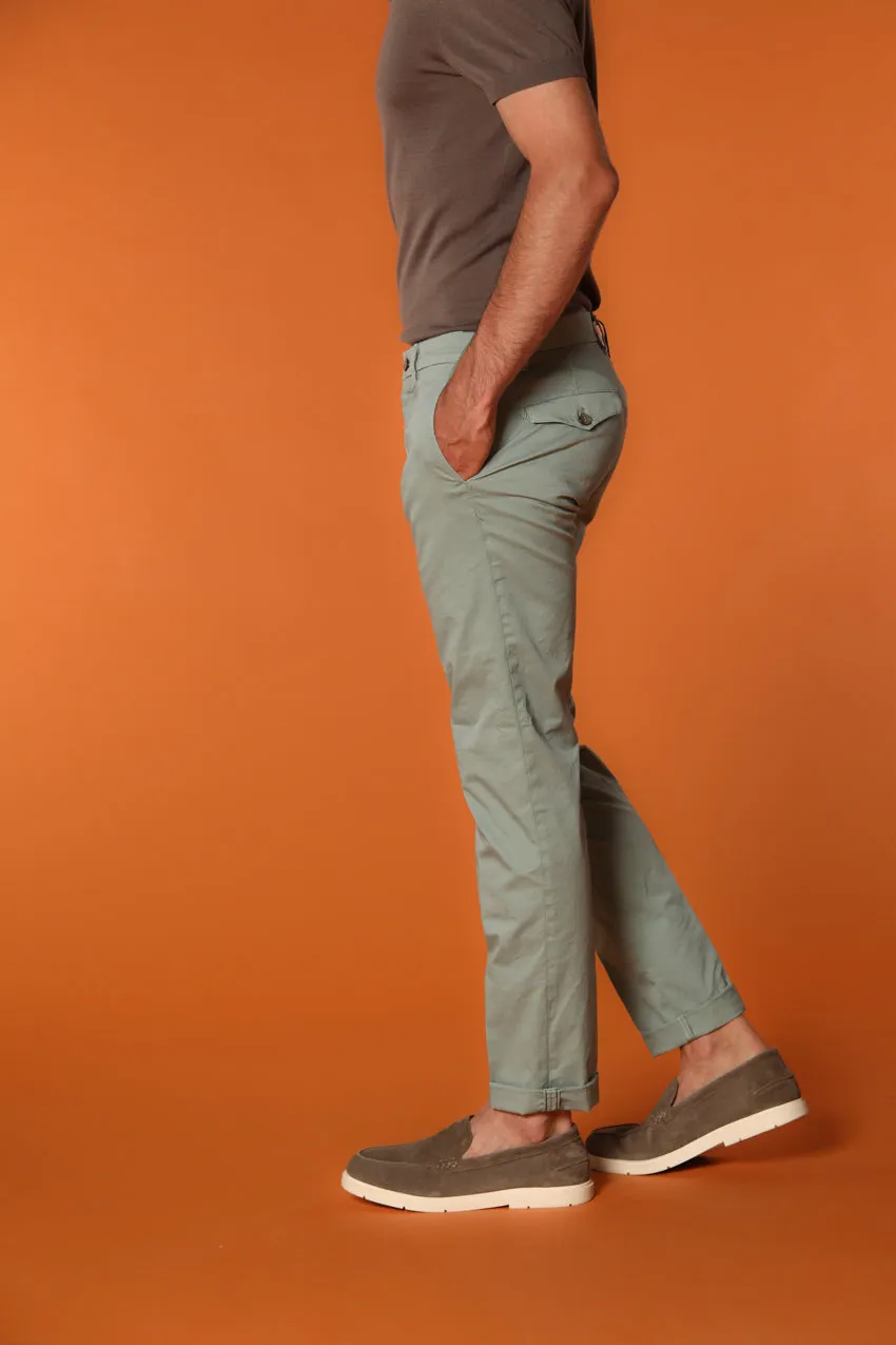 New York City men's chino pants in lightweight stretch pima cotton twill regular fit sold by Mason's