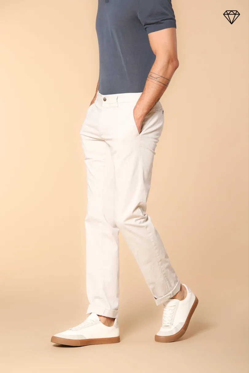 New York men's chino pants in stretch satin regular fit ① sold by Mason's product image thumbnail 4