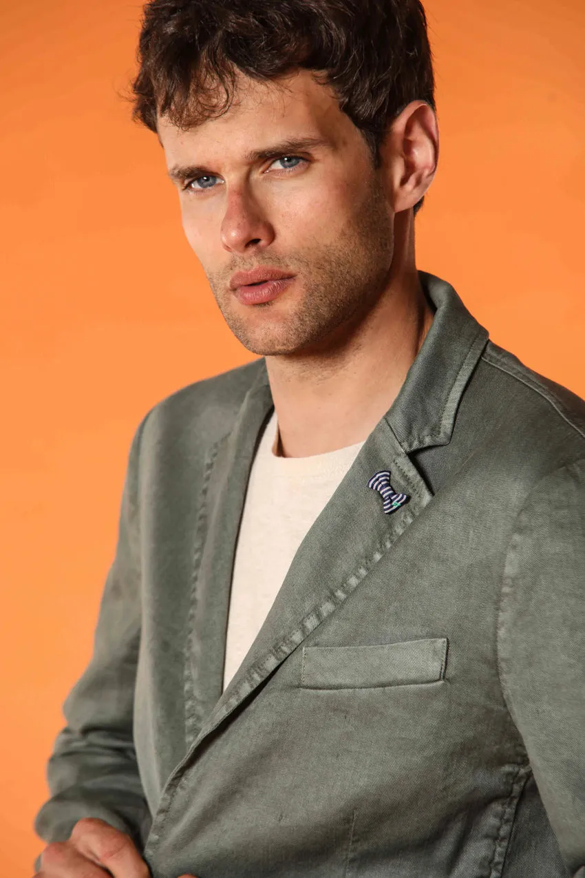 Da Vinci Summer men's blazer in linen and cotton twill sold by Mason's product image thumbnail 3