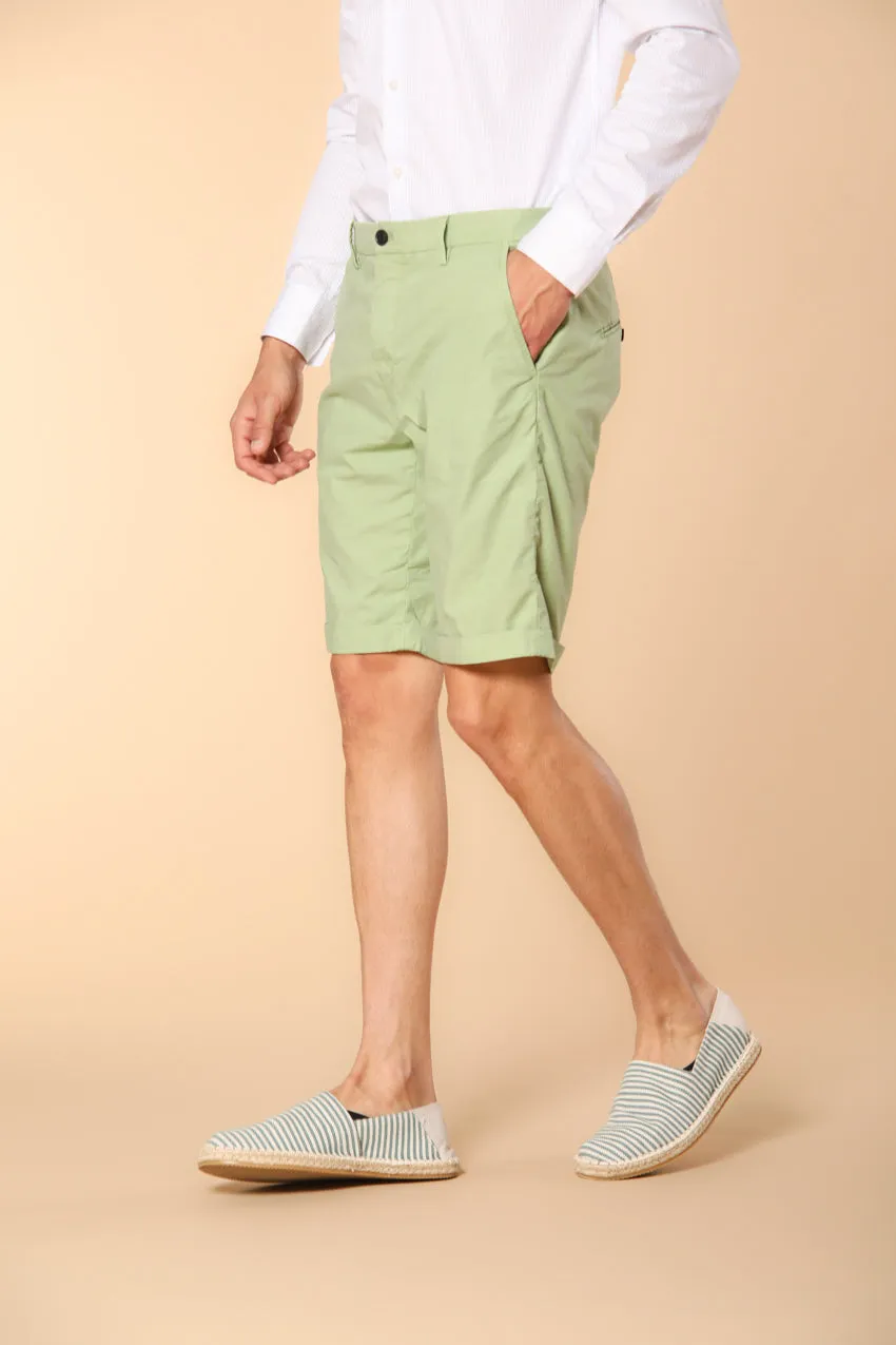 Osaka men's chino bermuda shorts in parachute canvas made of lyocell and cotton carrot fit sold by Mason's product image thumbnail 3