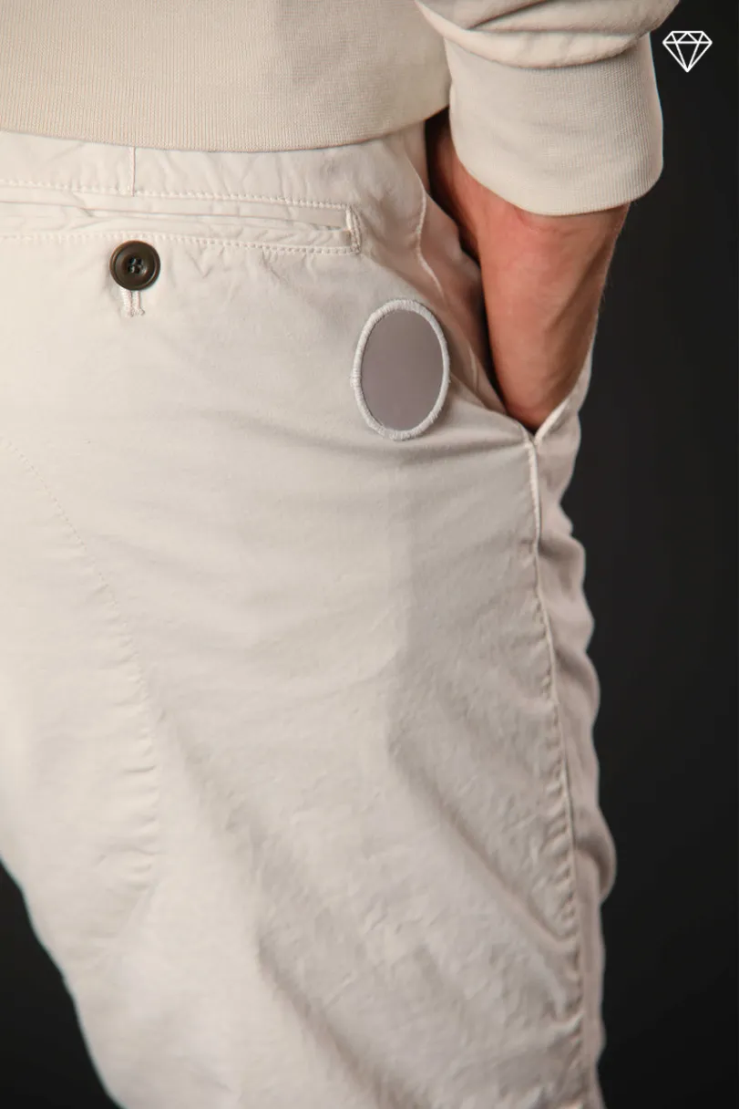 John Coolkhinos men's chino pants in stretch satin logo edition carrot fit ① sold by Mason's product image thumbnail 2