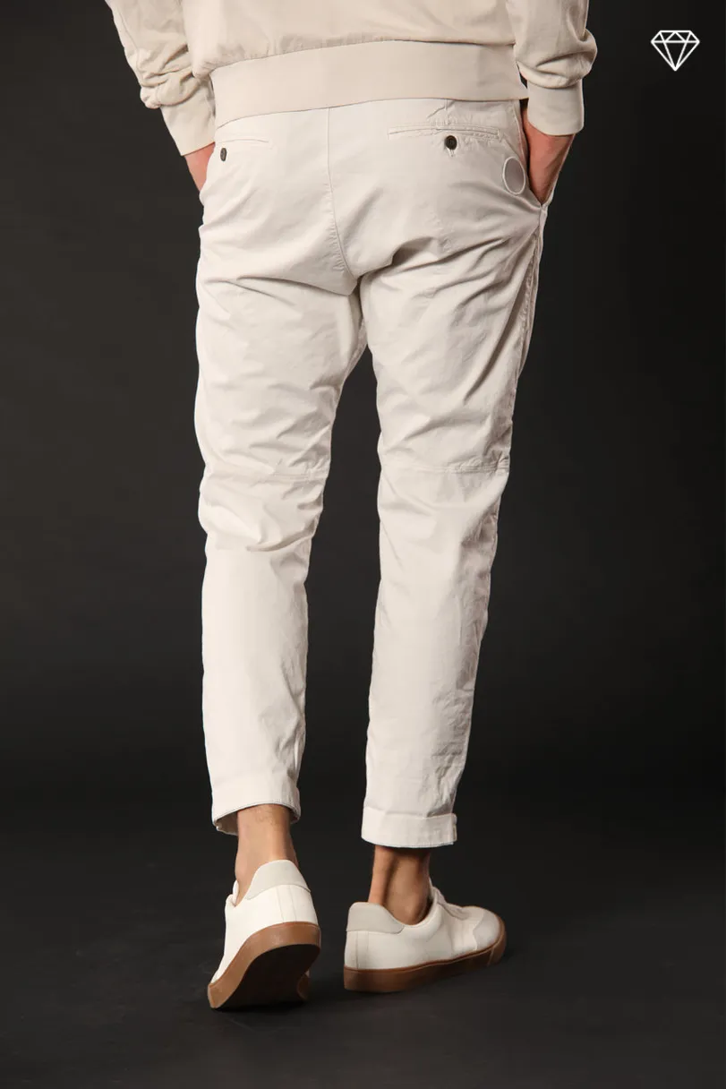 John Coolkhinos men's chino pants in stretch satin logo edition carrot fit ① sold by Mason's product image thumbnail 5