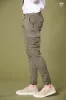 Chile Men's cargo pants in stretch satin Extra Slim Fit ① sold by Mason's