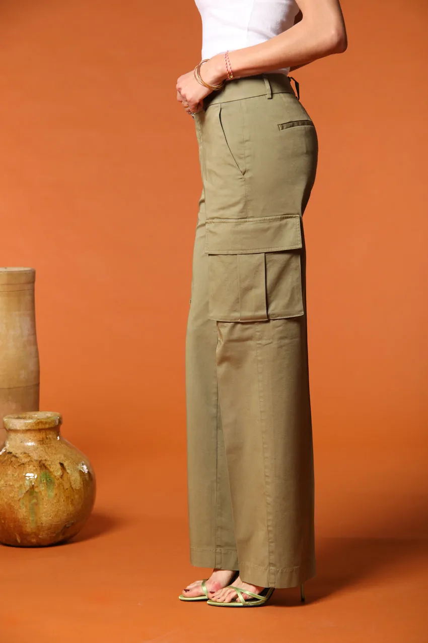 Victoria Cargo Pants women's in modal Straight Fit sold by Mason's product image thumbnail 3