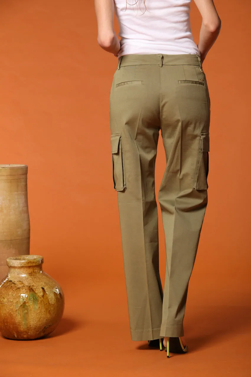 Victoria Cargo Pants women's in modal Straight Fit sold by Mason's product image thumbnail 4